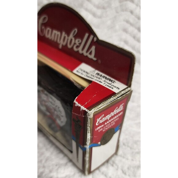 VINTAGE 1997 Campbell's Soup Co. 100th ANNIVERSARY Die-Cast Campbell Truck w/Box - Picture 4 of 6